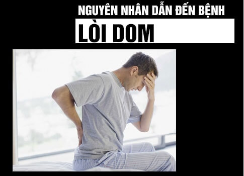 nguyên nhân dẫn đến bệnh lòi dom ở hậu môn 